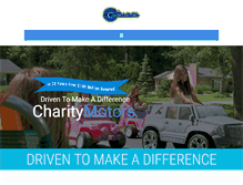 Tablet Screenshot of charitymotors.org